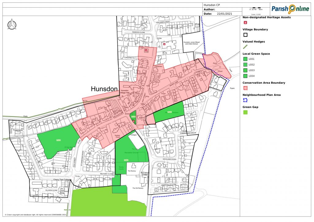 Hunsdon Area Neighbourhood Plan Map 2