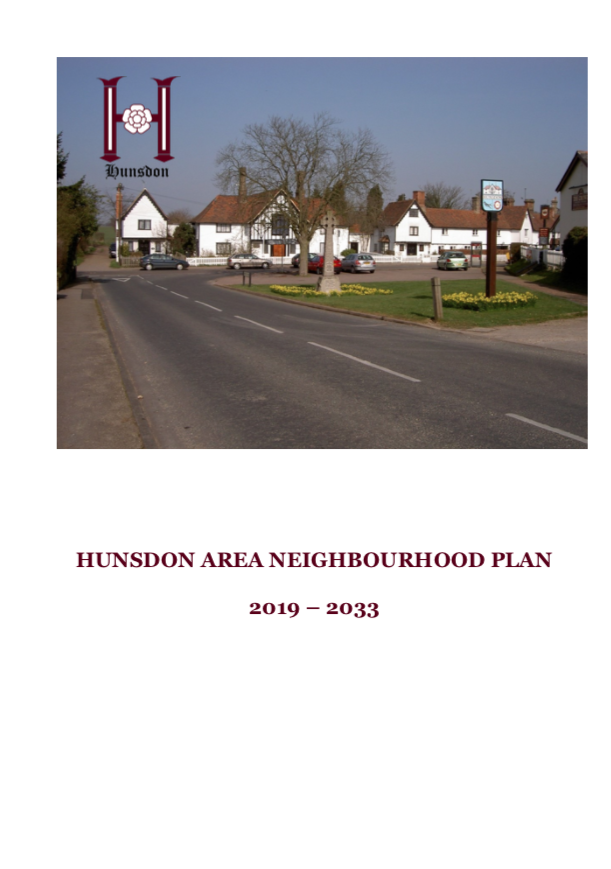 Hunsdon Area Neighbourhood Plan - Final Version